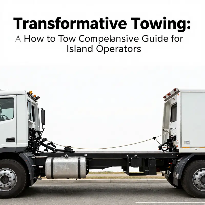 A technician performs a pre-towing inspection, ensuring safety and compliance.