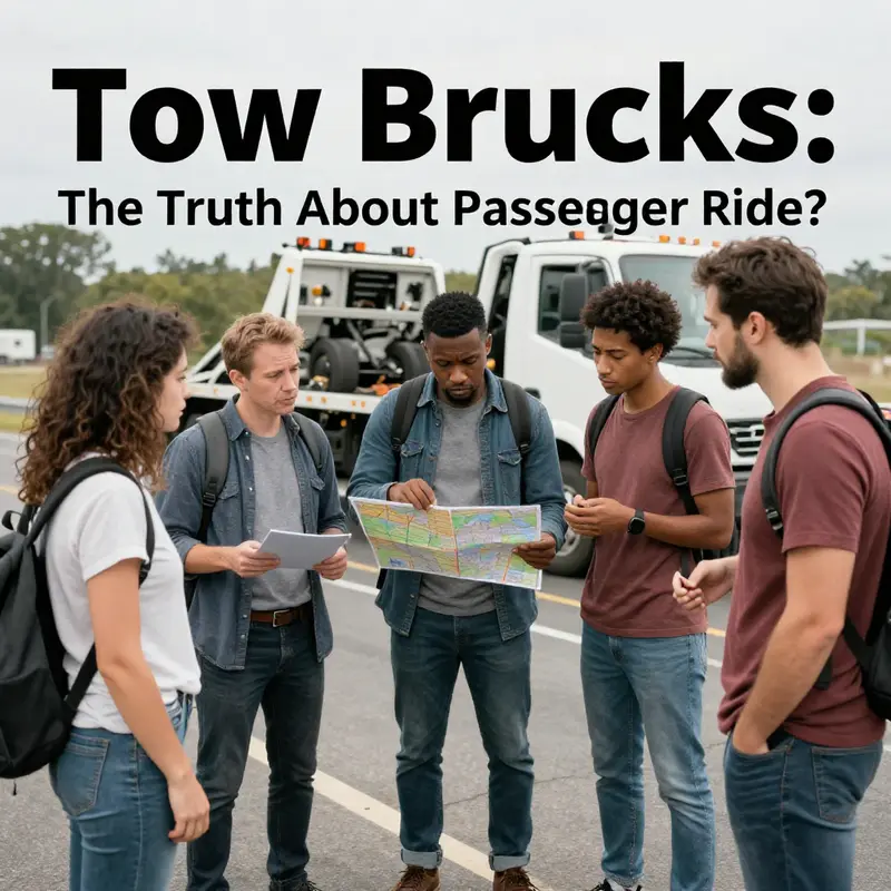 Tow trucks are essential for transporting vehicles, not passengers.