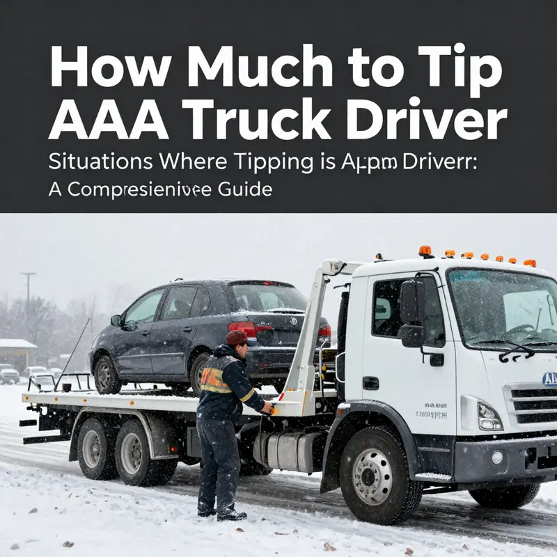 A moment of appreciation between an AAA tow truck driver and a motorist.