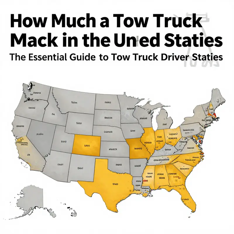 Average salaries for tow truck drivers in Canada and variation by province.