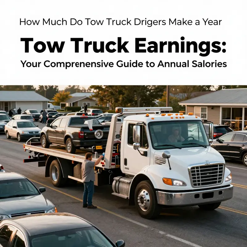 A tow truck driver interacts with clients in a bustling service area, reflecting the dynamic nature of the towing industry in the US.