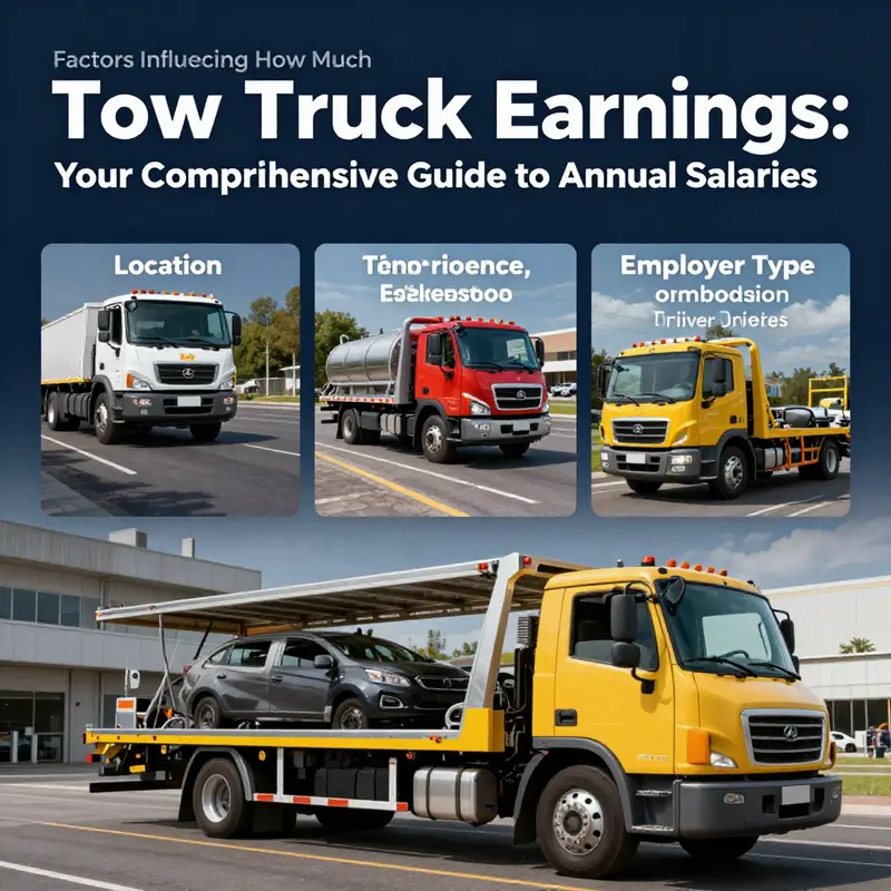 A tow truck driver interacts with clients in a bustling service area, reflecting the dynamic nature of the towing industry in the US.