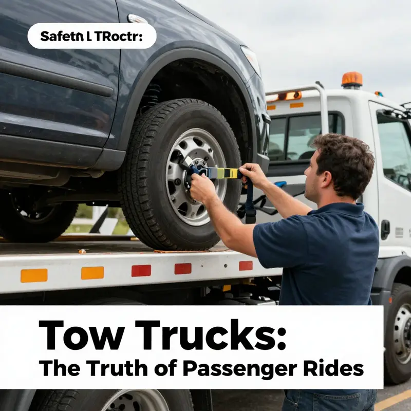 Tow trucks are essential for transporting vehicles, not passengers.