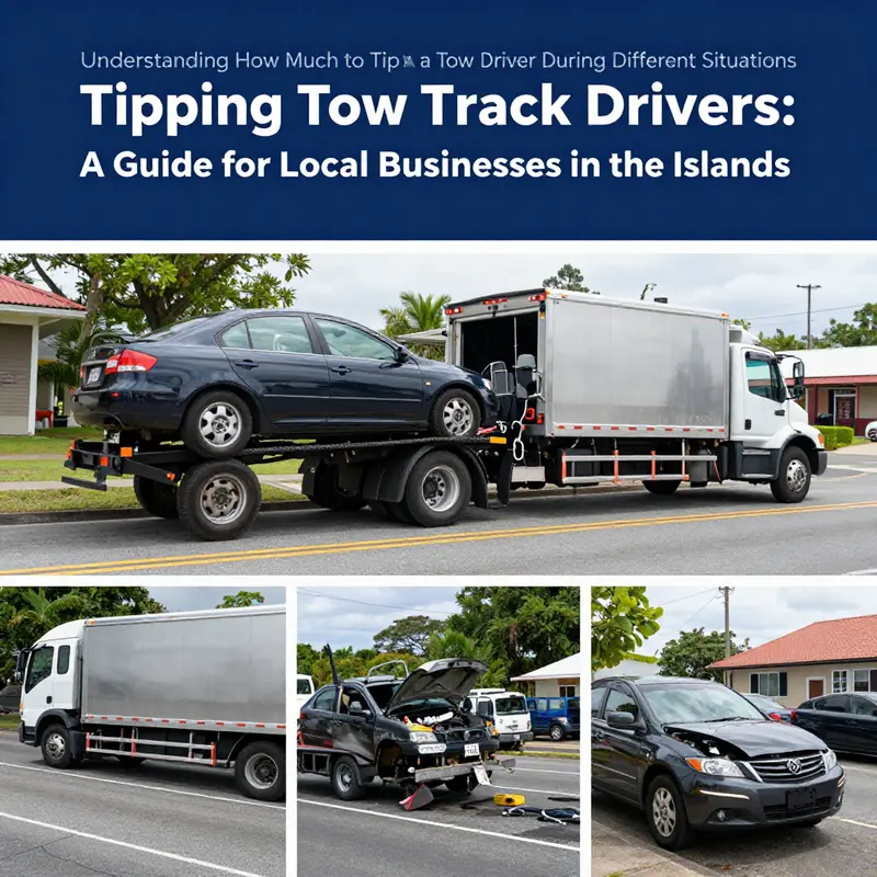 Exceptional service from a friendly tow truck driver offering assistance to a stranded vehicle.