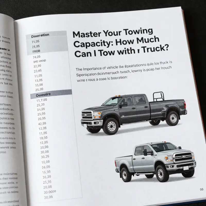 Understanding your truck’s towing capacity ensures safe transportation of goods.