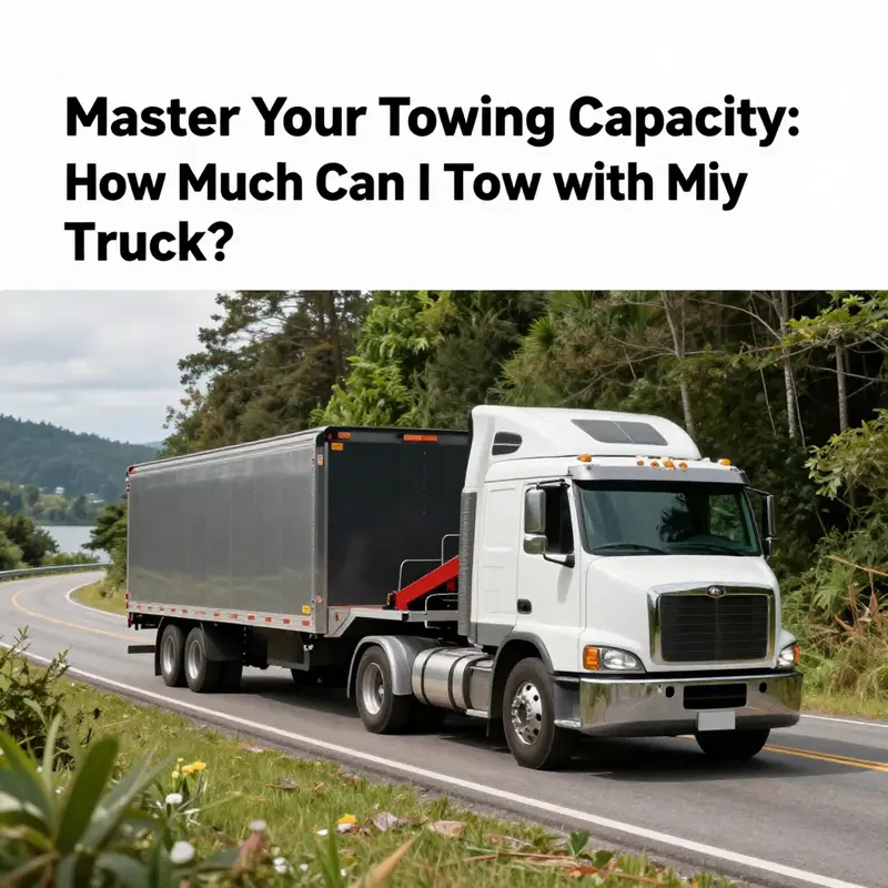 Understanding your truck’s towing capacity ensures safe transportation of goods.