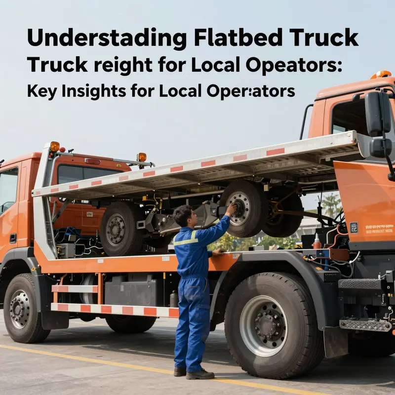 Understanding the curb weight of flatbed tow trucks and its significance for performance.