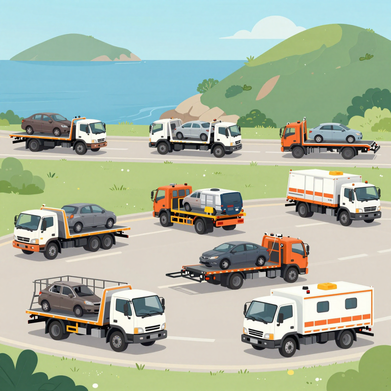 Diversity of Tow Trucks
