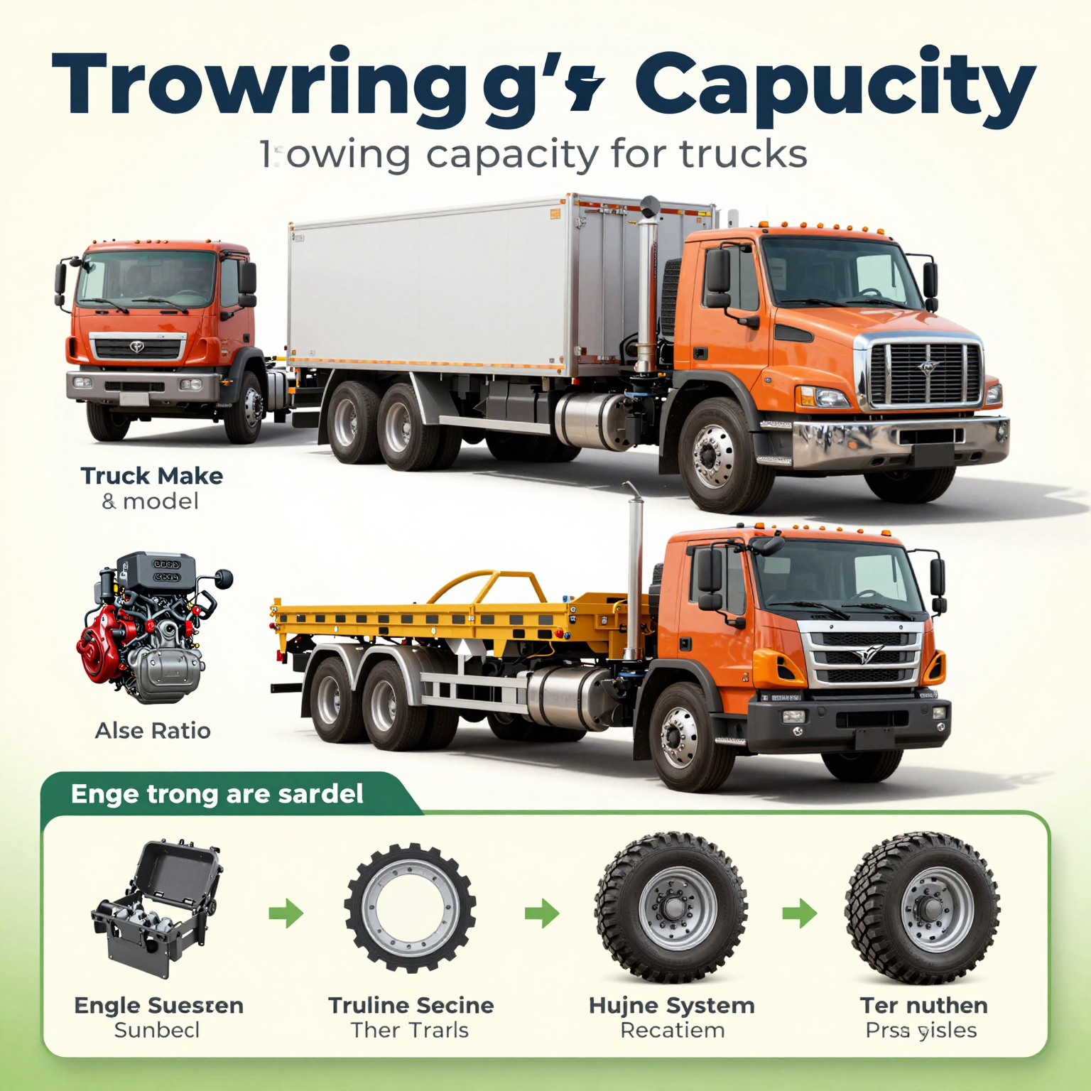 Infographic about towing capacity factors