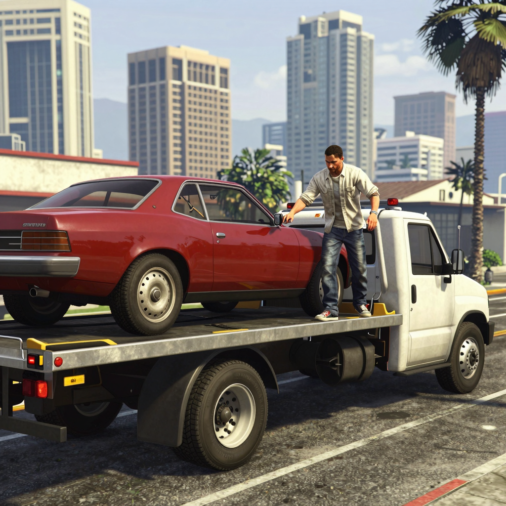 Tow Truck in GTA 5