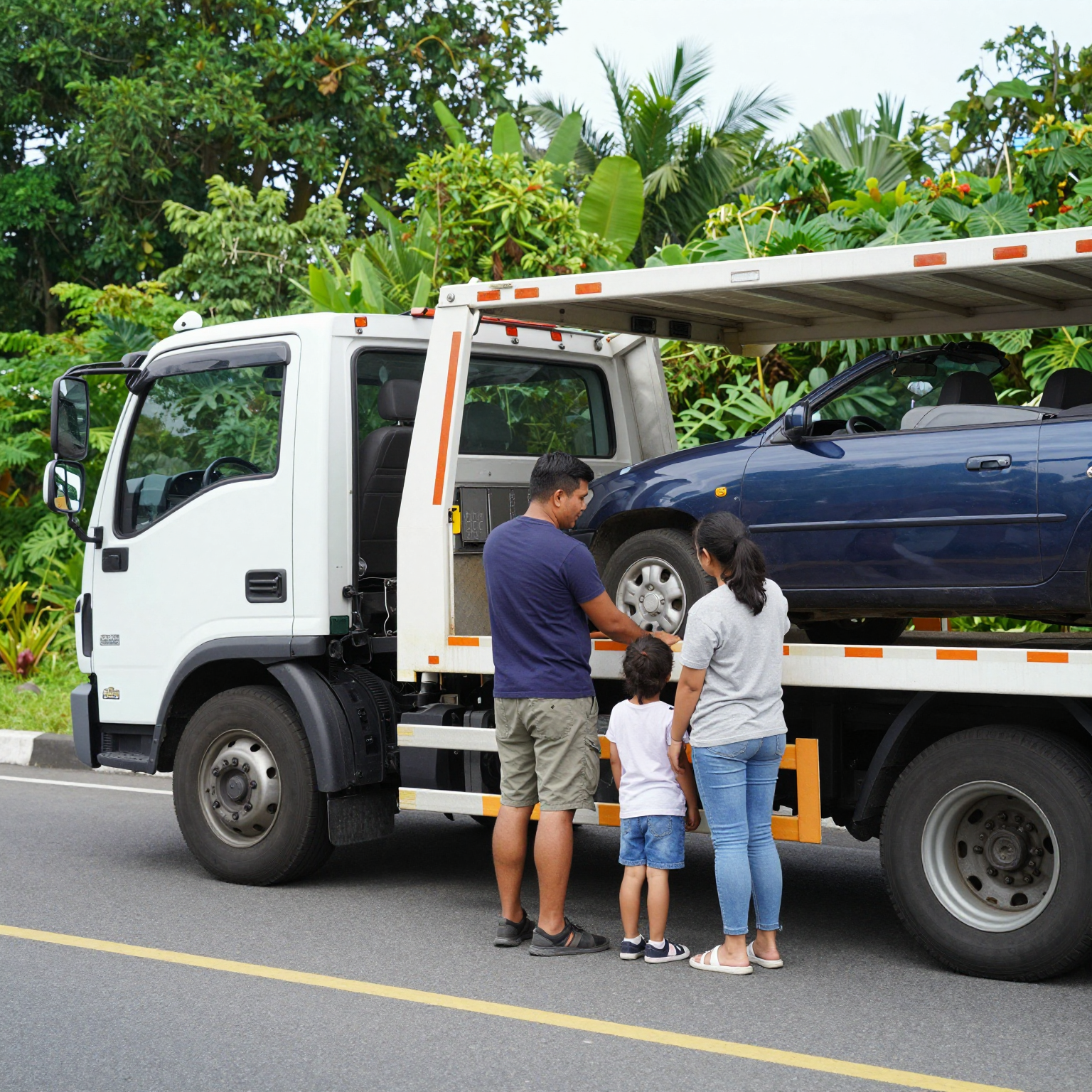 Community interactions with tow truck drivers