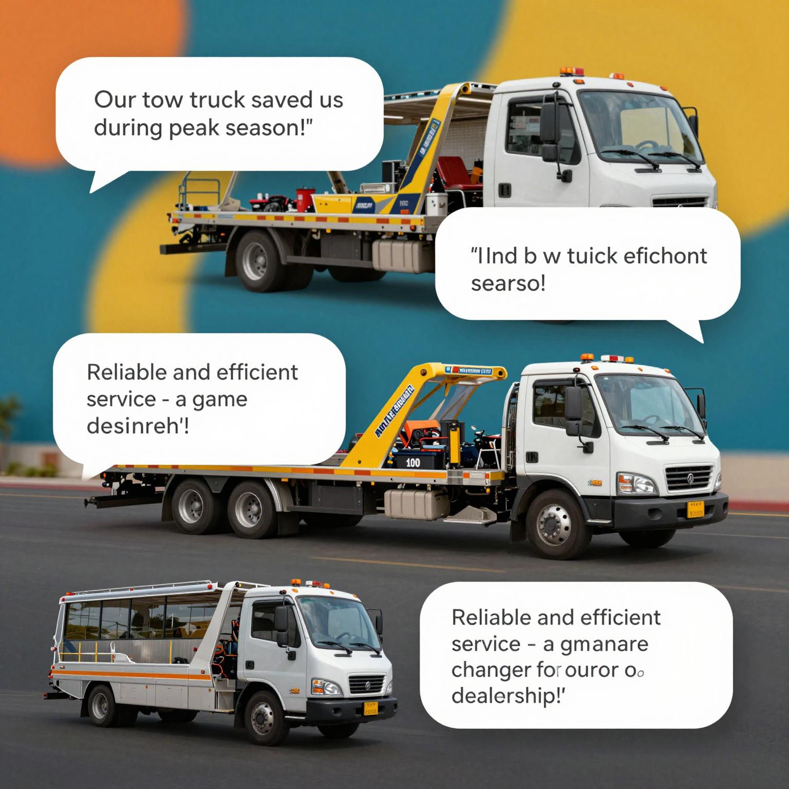 Customer Testimonials Collage