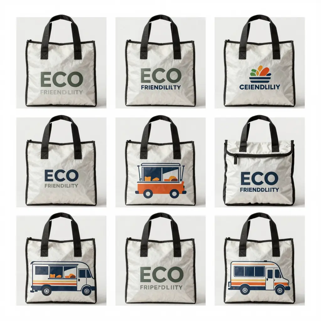 Insulated Takeout Bags in Different Settings