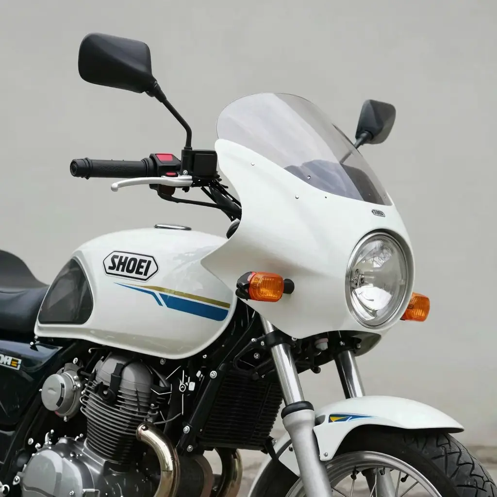 Shoei Fairing on Old Honda