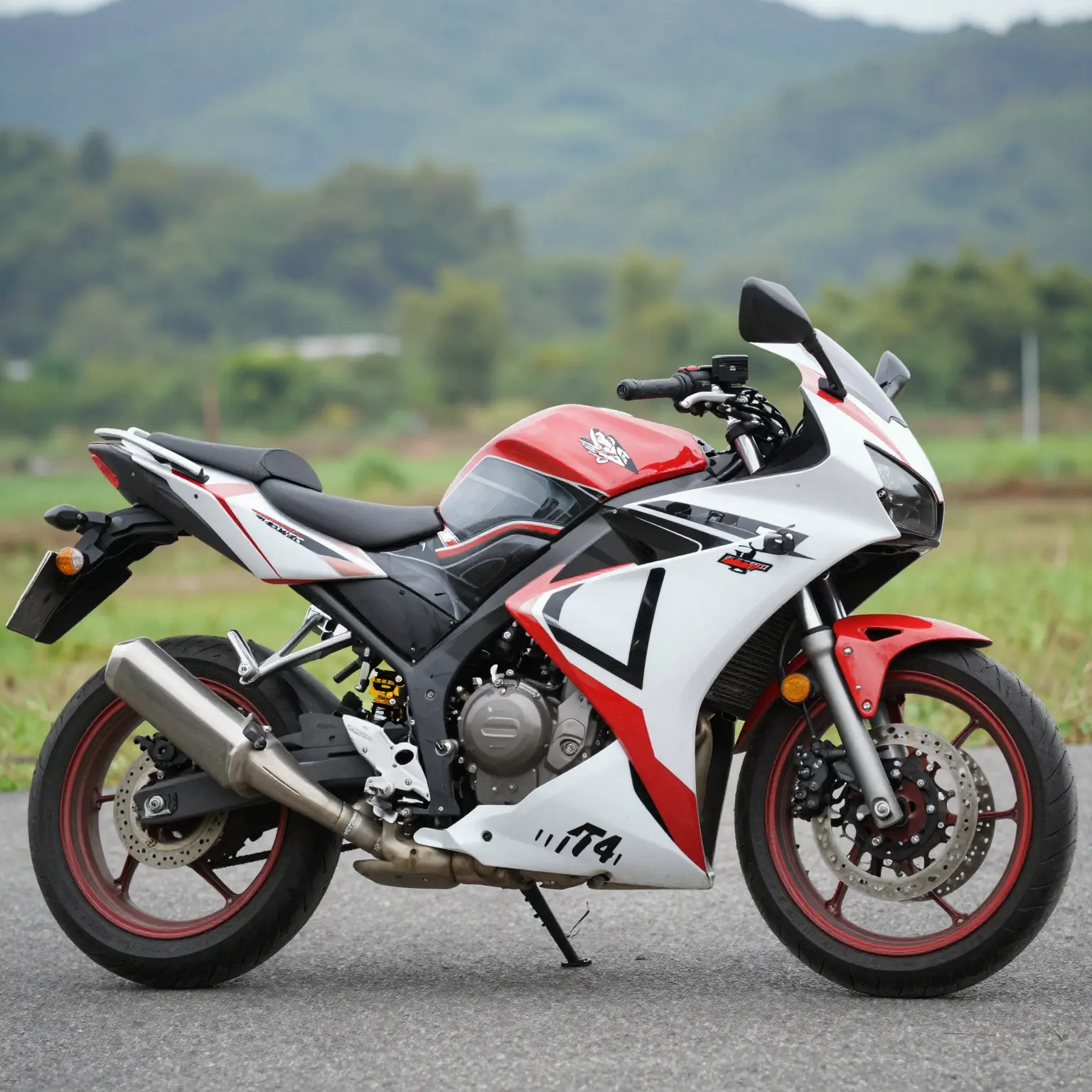 Shoie fairing on old Honda motorcycle